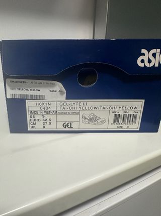 Asics Gel-Lyte III “Río Pack-Taichi” - 2016