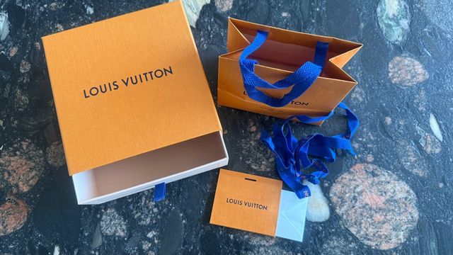 Scatoline Louis Vuitton arancioni