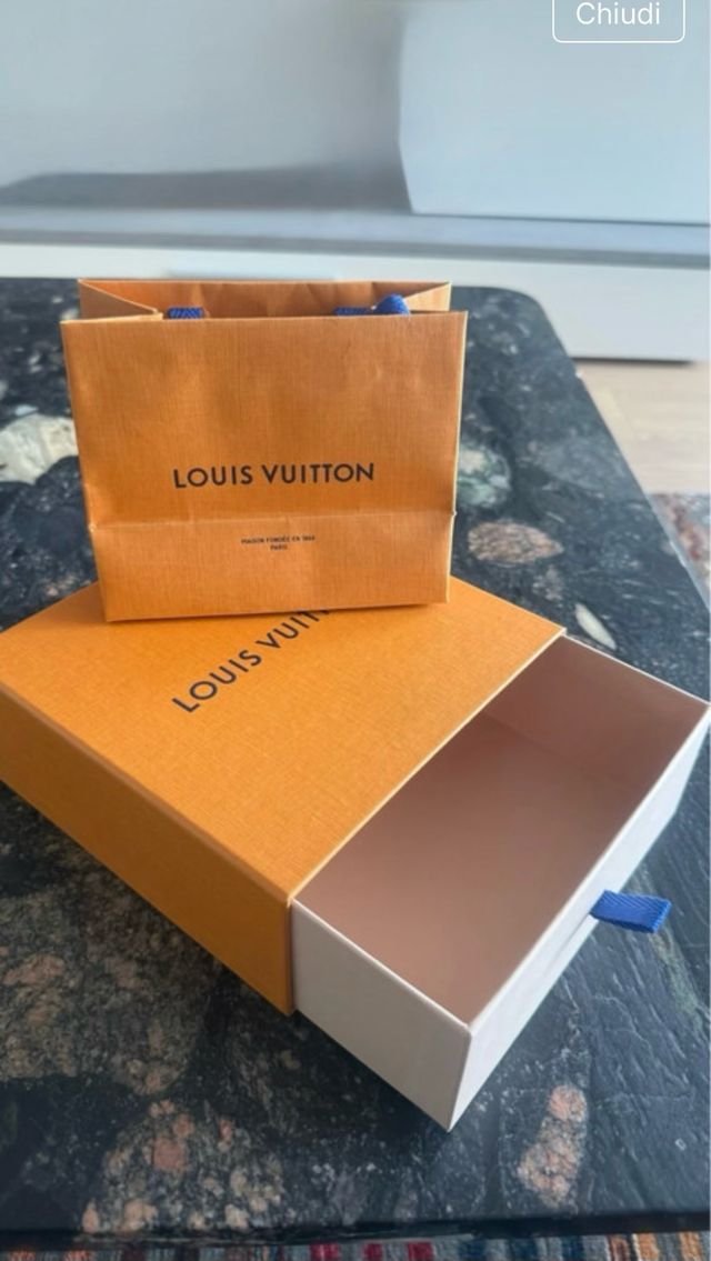 Scatoline Louis Vuitton arancioni