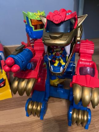 Super Things - Robot Tigre Rojo y Azul