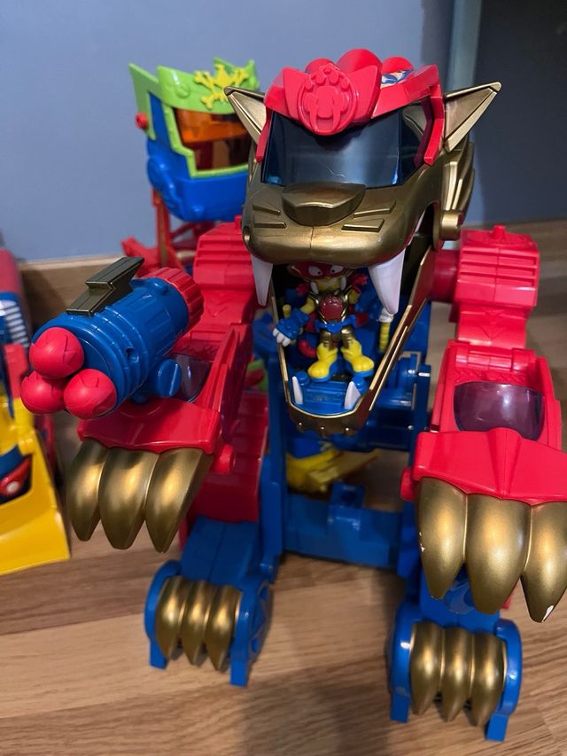 Super Things - Robot Tigre Rojo y Azul