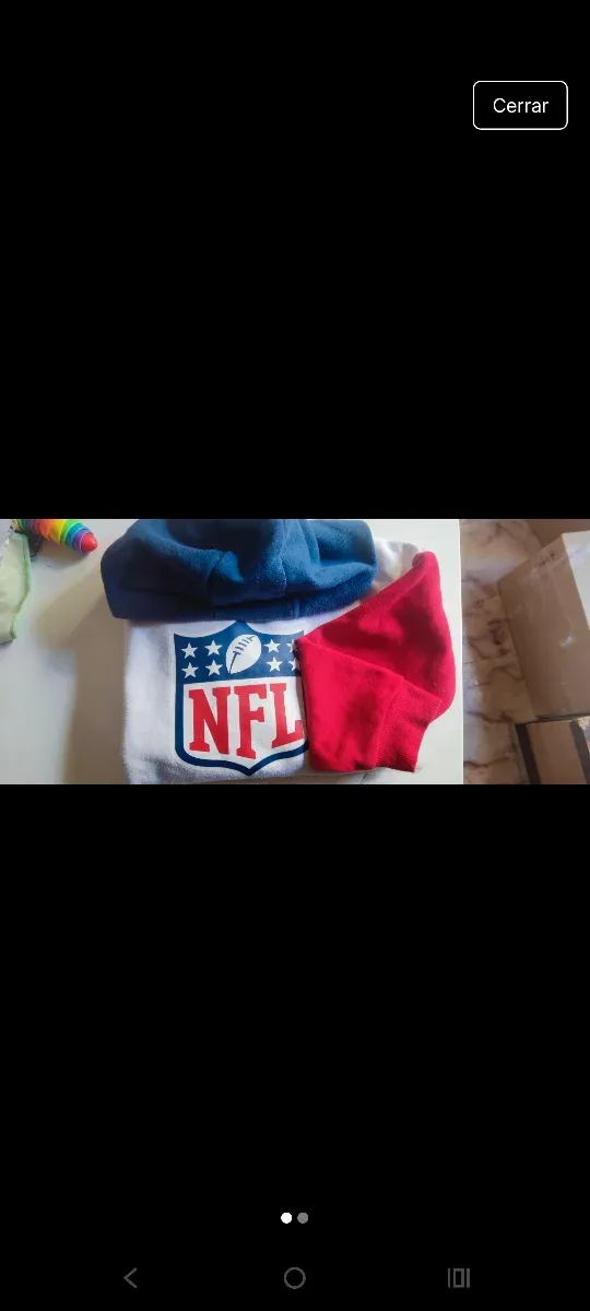 Sudadera niño NFL + sudadera Harry Potter