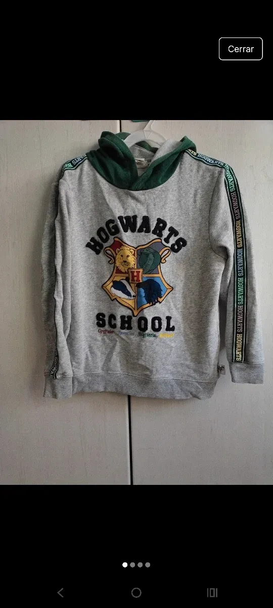 Sudadera niño NFL + sudadera Harry Potter