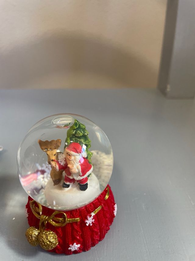 Palline da neve natalizie