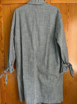 Gabardina Zara cuadros