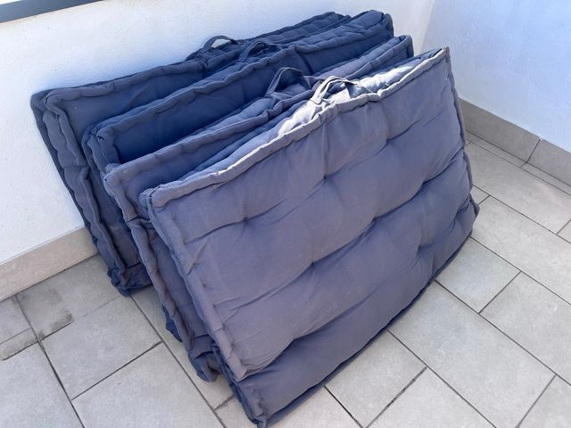 Colchón para palets azul/gris