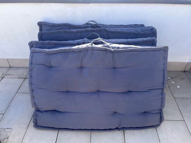 Colchón para palets azul/gris