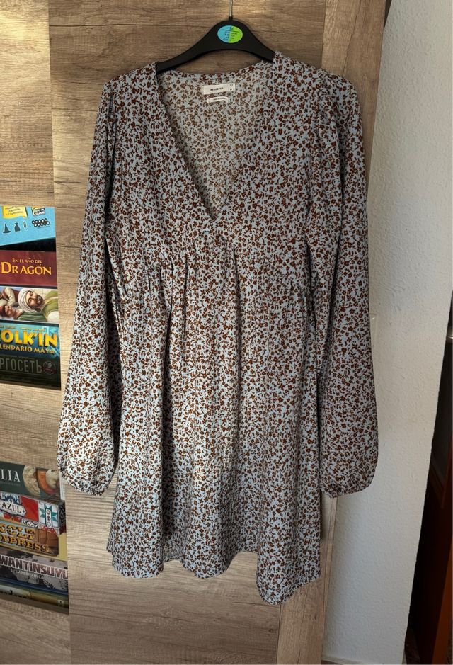 Vestido Reserved floral talla M