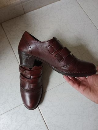 Zapatos piel Dorking by Fluchos Talla 37 Marrones