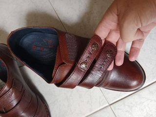 Zapatos piel Dorking by Fluchos Talla 37 Marrones