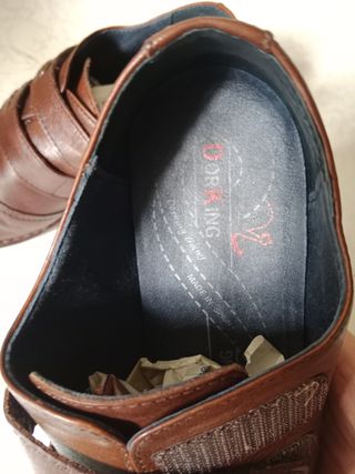 Zapatos piel Dorking by Fluchos Talla 37 Marrones