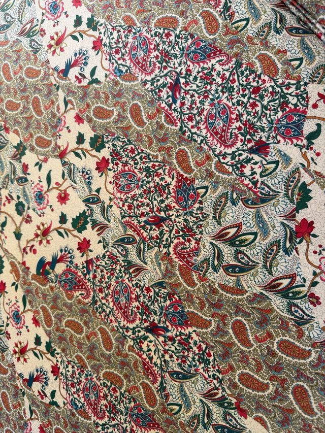 dos Cabecero cama de matrimonio de tela y madera