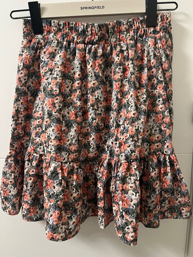 Falda floral XS/34