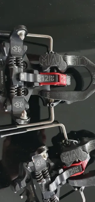 Fijaciones ATK Raider 13 + Cuchillas 110 mm