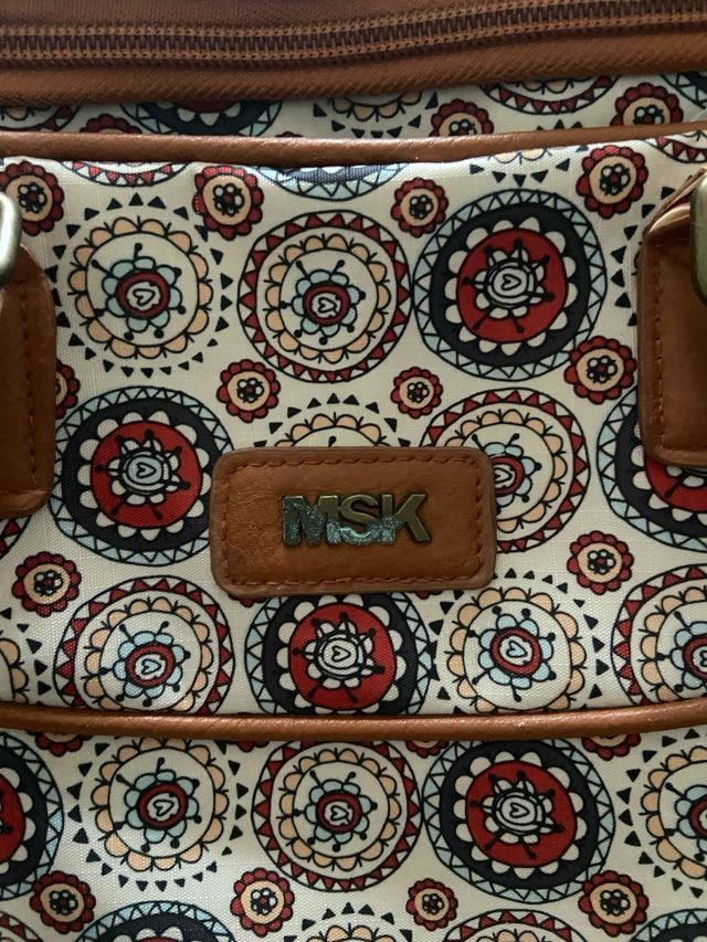 Bolsa de viaje MSK multicolor