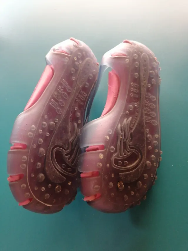 Cangrejeras rosas para niña