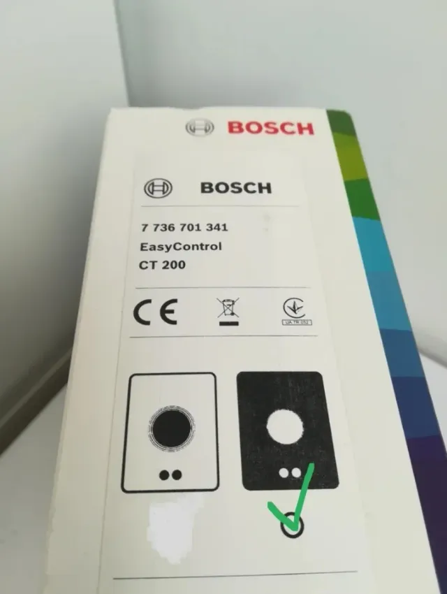 Termostato WiFi Bosch.