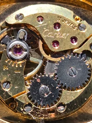 Must de Cartier Reloj Mujer Oro 18k electroplated.