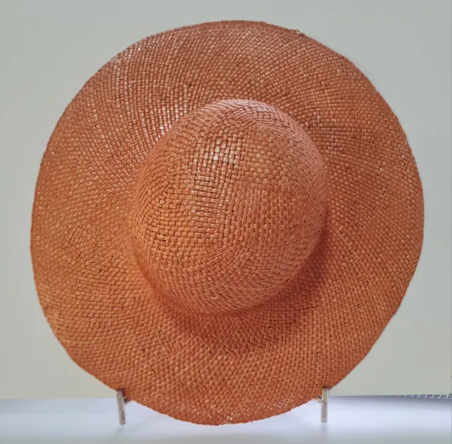 Pamela de paja ala ancha