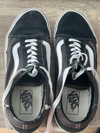 Zapatillas Vans Old Skool Negras y Blancas