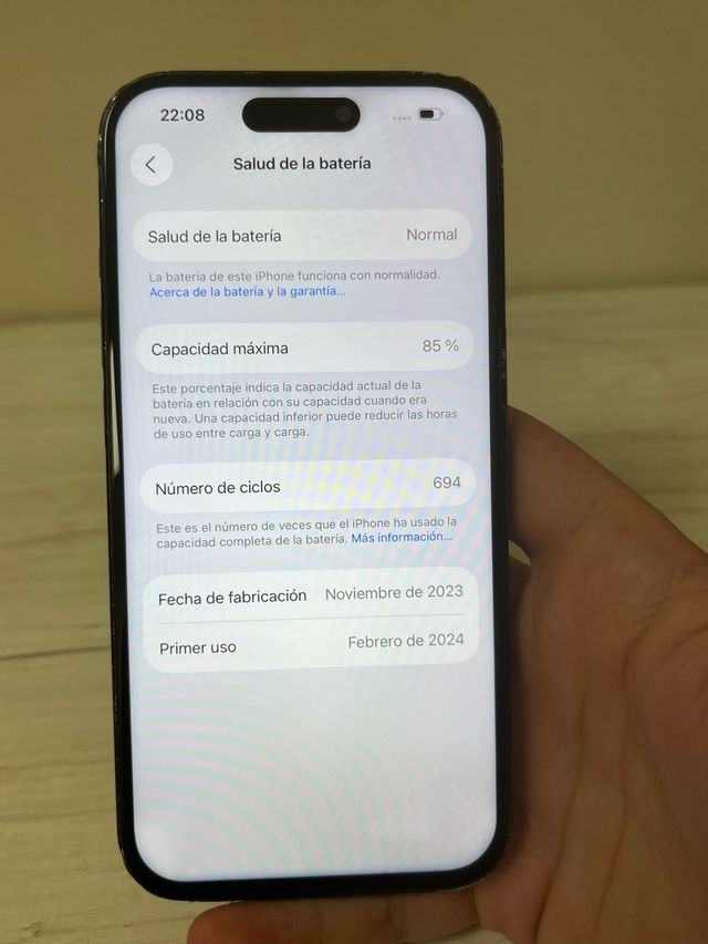 iPhone 15 256GB di archiviazione