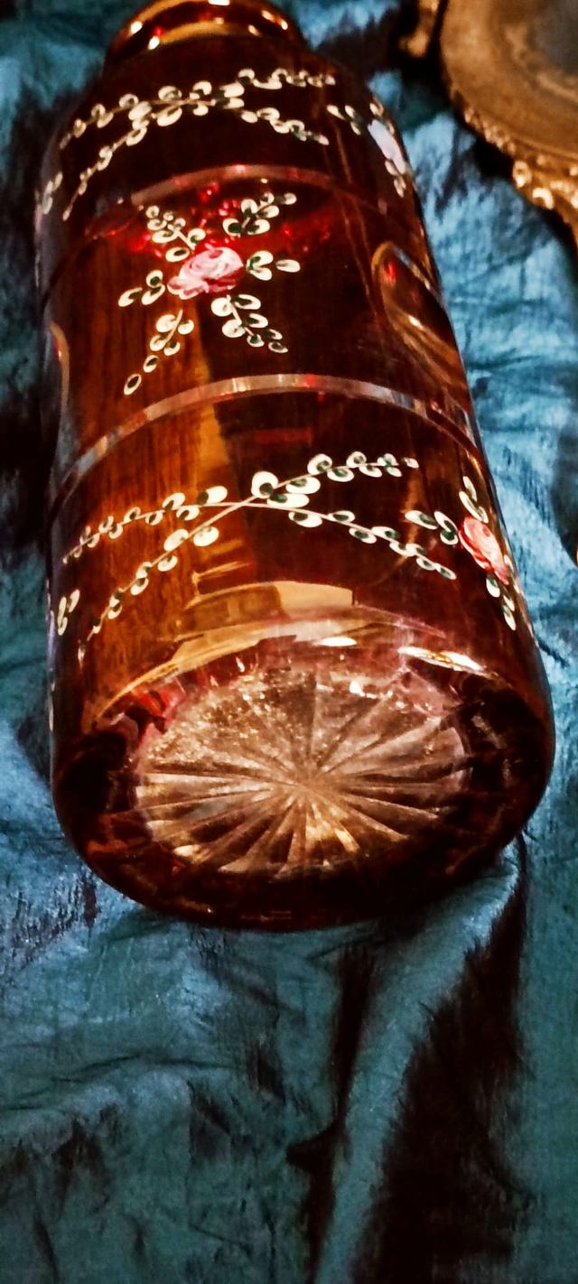 Convoy 2 Licoreras Rojo Rubí Vintage