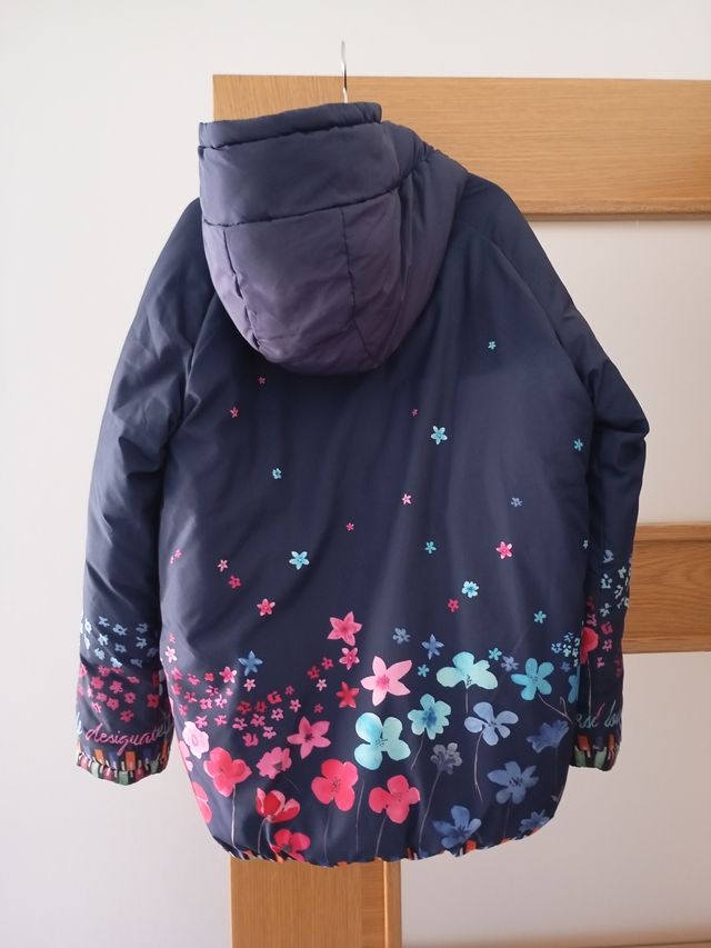 Cazadora Desigual Reversible 9-10 años