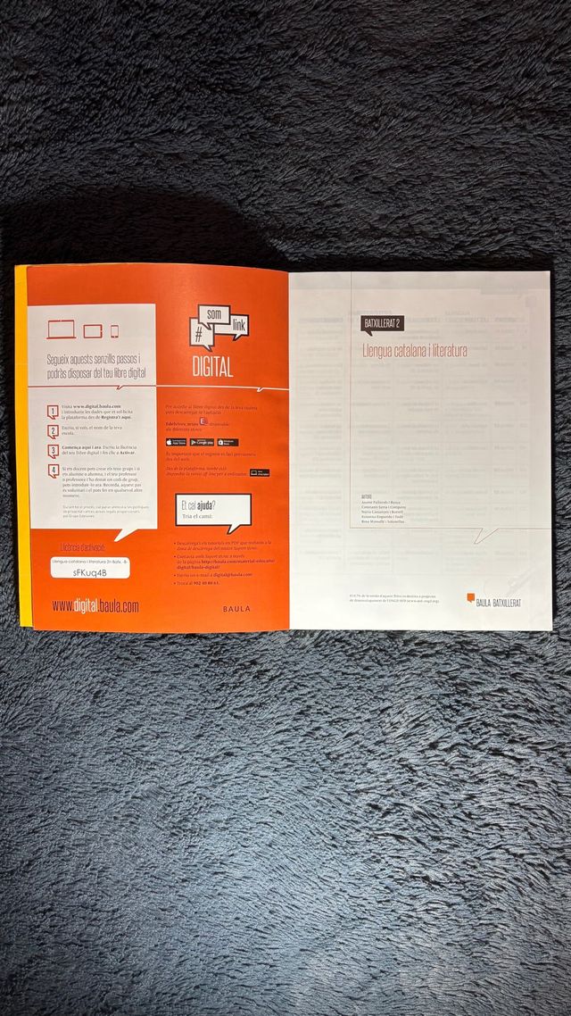 Llengua catalana i literatura 2n Batxillerat LA...