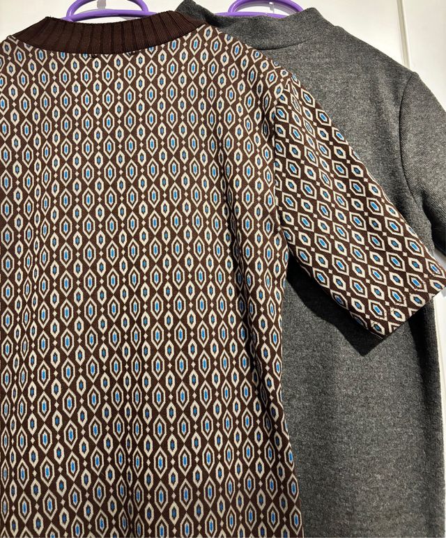 2Vestidos midi invierno Zara talla M nuevos