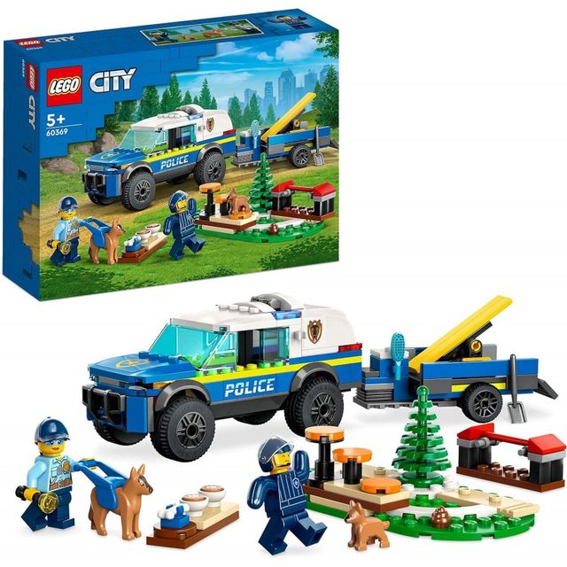 LEGO City 60369 Entrenamiento Perros Policía