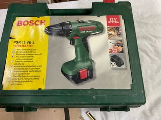 Taladro Atornillador Bosch PSR 12 VE-2 no bateria