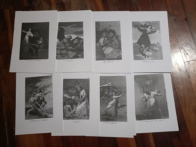 40 Láminas Goya Los Caprichos 41 a 80