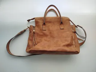 Bolso grande marrón señora
