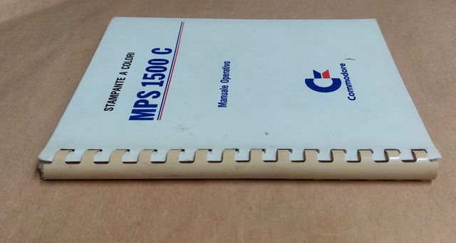 Manuale Stampante Commodore MPS 1500 C