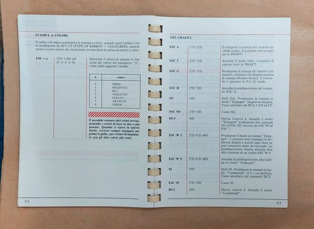 Manuale Stampante Commodore MPS 1500 C