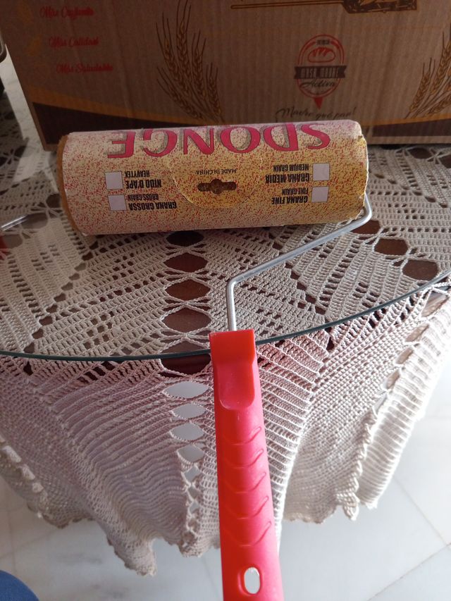 Lote rodillos imitación ladrillo, madera y