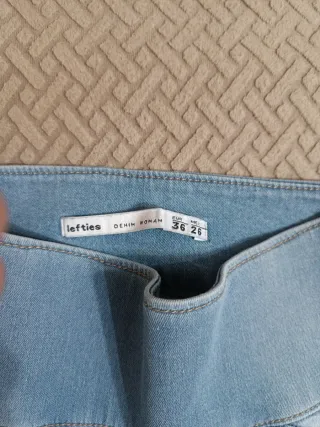 Pantalón vaquero mujer azul