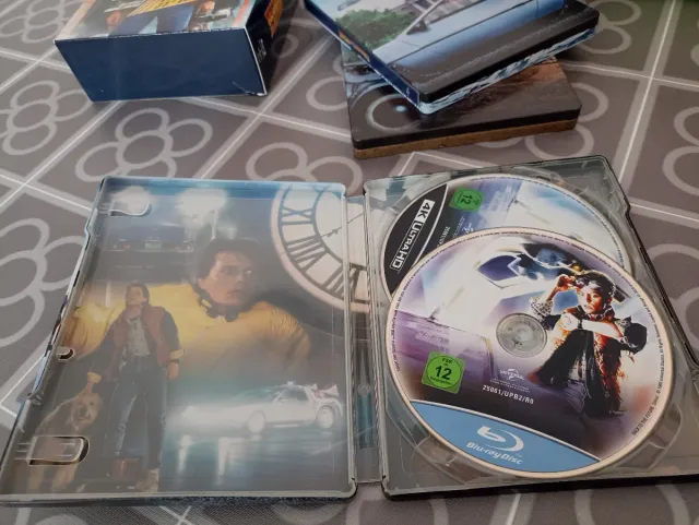 Regreso al Futuro Blu-ray 4K UHD Edición Limitada