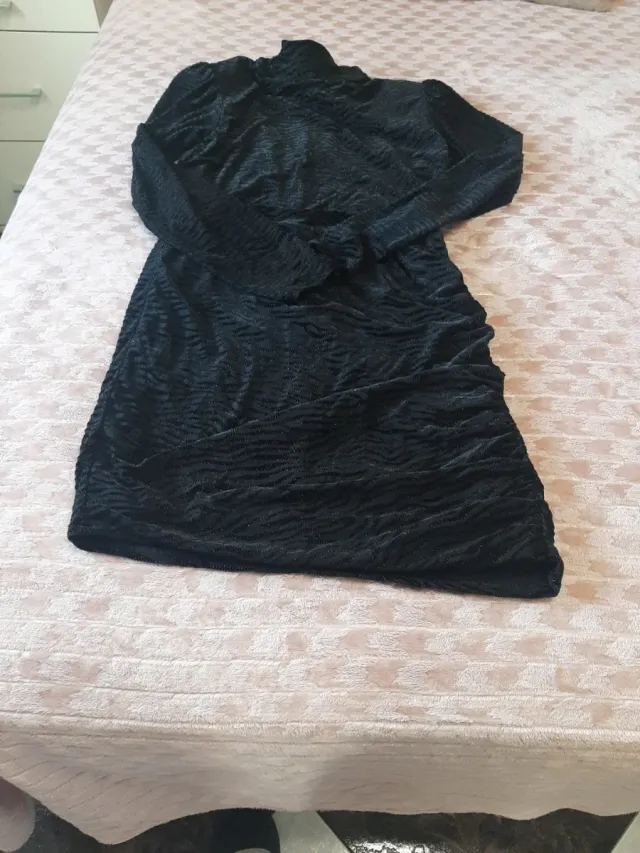 Traje de fiesta negro mujer