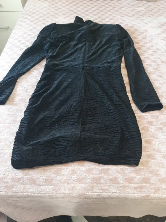 Traje de fiesta negro mujer