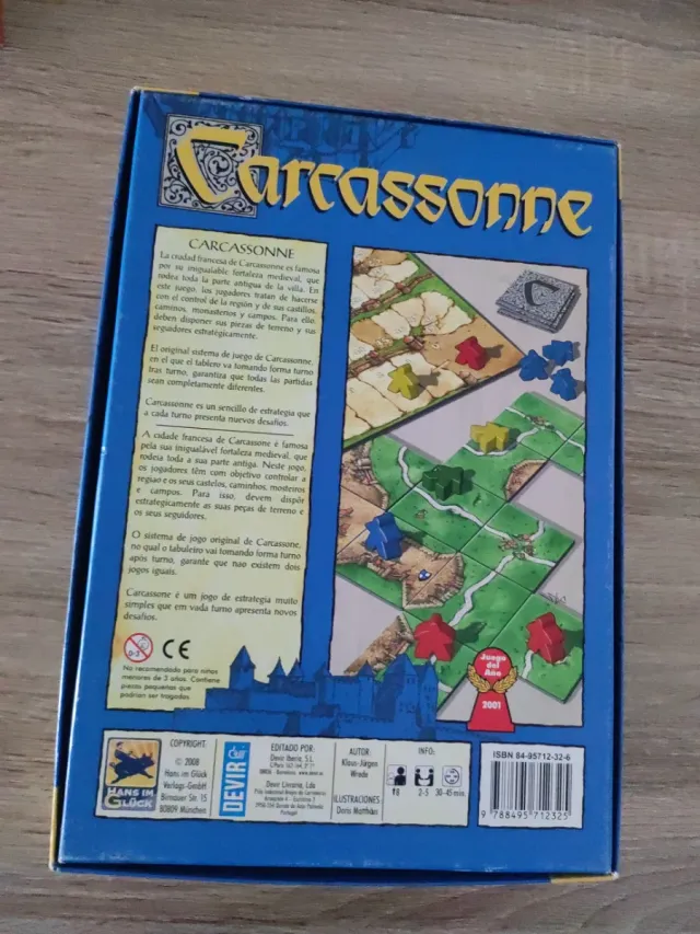 Juego de mesa Carcassonne