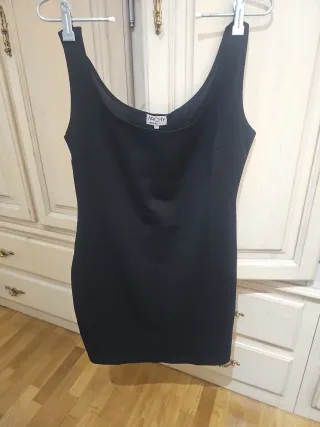 Vestido fiesta negro ARCHY talla 44