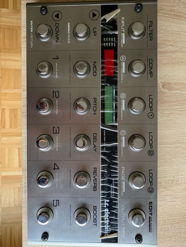 Pedalera TC Electronic G-System