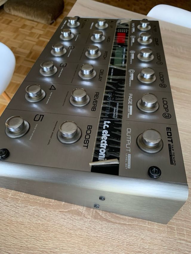 Pedalera TC Electronic G-System