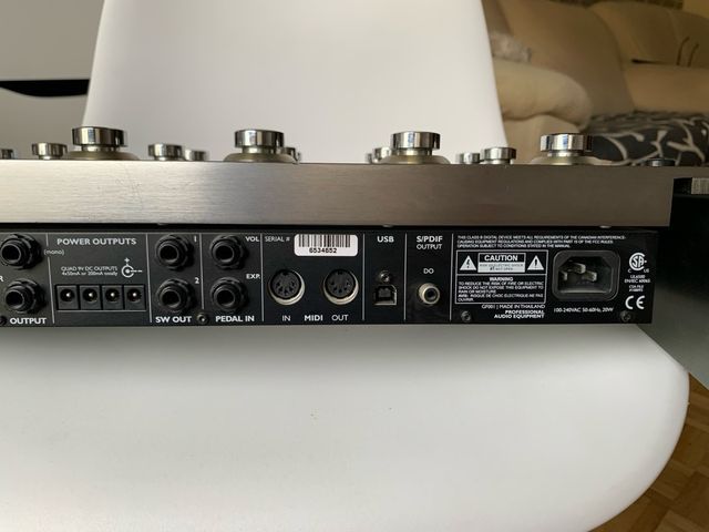 Pedalera TC Electronic G-System