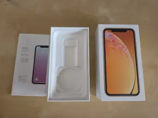 Scatola vuota iPhone XR giallo