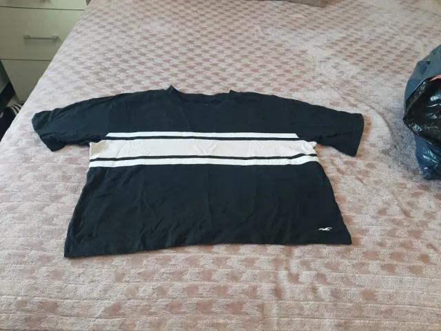 Camiseta Hollister Mujer Talla M Rayas