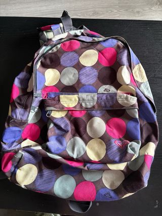 Mochila Roxy juvenil lunares