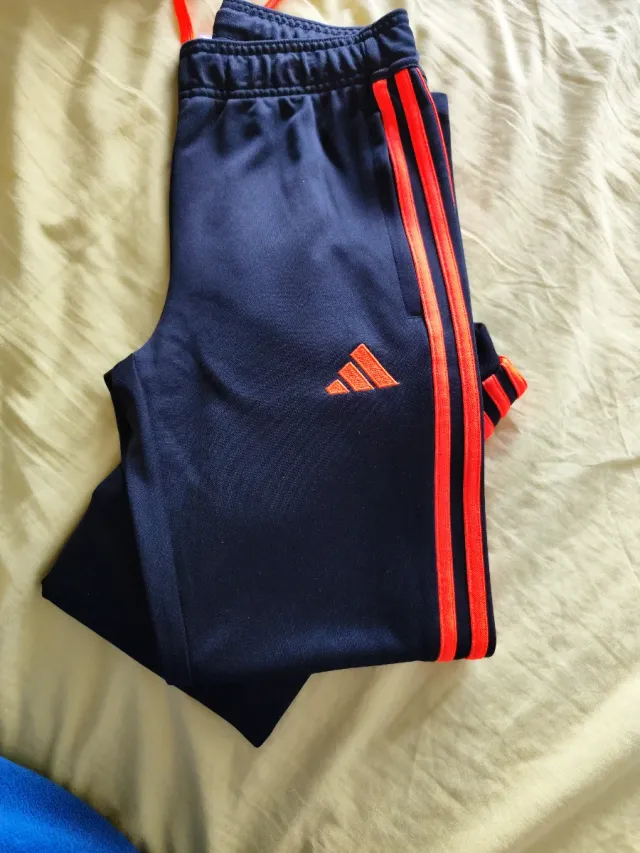 Chándal Adidas niño 11-12 n Negro y naranja
