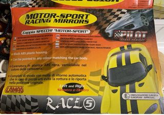 Specchietti retrovisori universali neri X auto